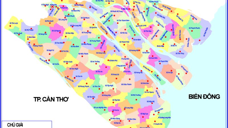 DANH SÁCH CÁC XÃ, PHƯỜNG CỦA TỈNH VĨNH LONG